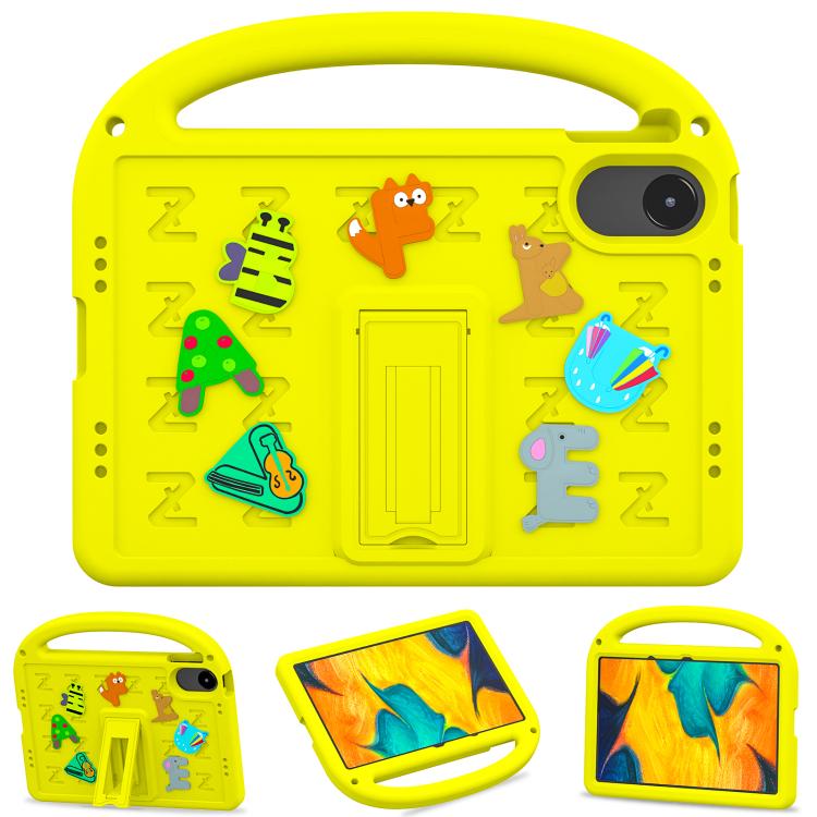 Funda de EVA a prueba de golpes para Xiaomi Redmi Pad 2 11 2025 con diseño de gorrión (amarilla)