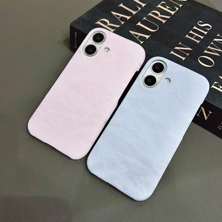Funda de Cuero Aterciopelado para iPhone 15 Plus con Media Cobertura para PC (Verde)