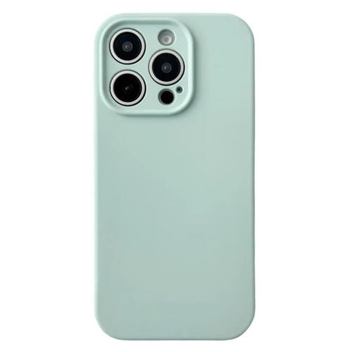 Funda híbrida Poliuretano Termoplástico TPU con Chip IC Magsafe para iPhone 13 Pro Max (Verde Claro)