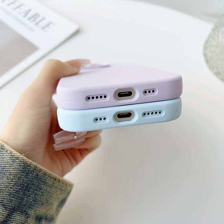 Funda híbrida TPU con Chip IC Magsafe para iPhone 15 Pro Max (Azul)