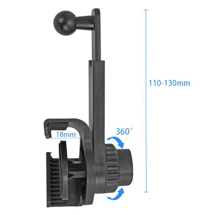 Soporte Universal para Monitor de Computadora de Automóvil con Clip y Rotación de 360 Grados para Teléfono