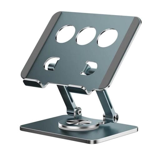 Soporte de Escritorio para Tableta Aleación de Aluminio Altura Ajustable Giratorio 360 J59 (Gris)