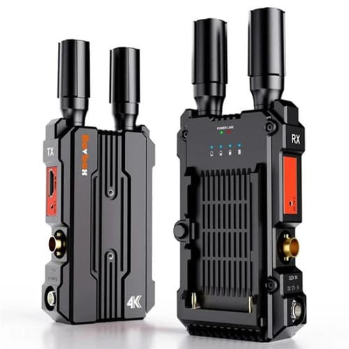 Extensor Inalámbrico 4K HD Bovbox 098 para Cámaras DSLR con Monitor de Video Interfaz Dual SDI HDMI (Enchufe AU)
