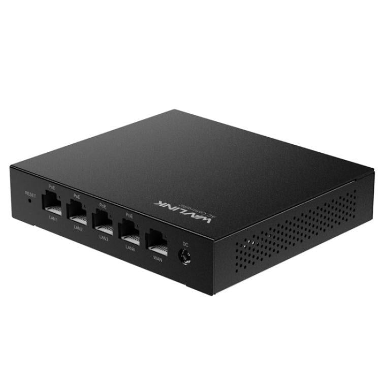 Conmutador PoE WAVLINK WN701AE IEEE 802.3AF/AT con detección automática y gestión centralizada de puntos de acceso. Enchufe: EE. UU.