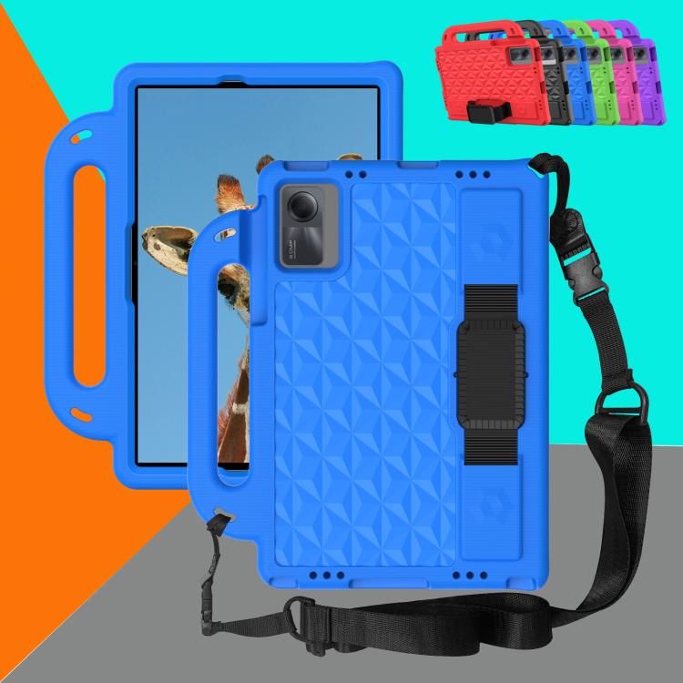 Funda de EVA a prueba de golpes para Xiaomi Pad 5/5 Pro Diamond Series (azul)