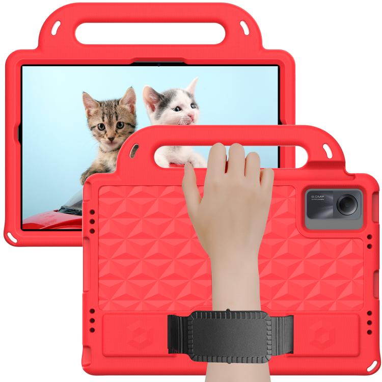 Funda de EVA a prueba de golpes para Xiaomi Pad 6/6 Pro Diamond Series (roja)