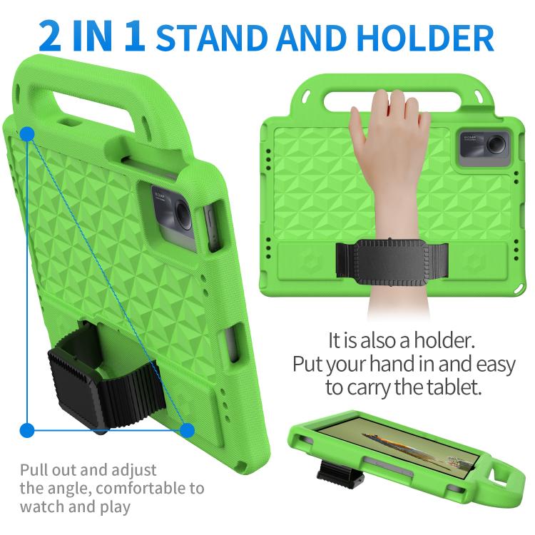 Funda de EVA a prueba de golpes para Xiaomi Pad 6/6 Pro Diamond Series (roja)