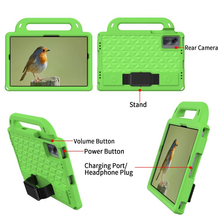 Funda de EVA a prueba de golpes para Xiaomi Pad 6/6 Pro Diamond Series (negra)