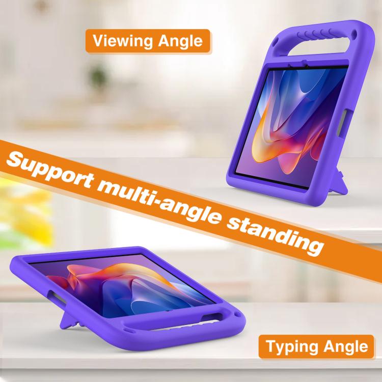 Funda de EVA a prueba de golpes con soporte para Xiaomi Redmi Pad 2 11 2025 (morado)