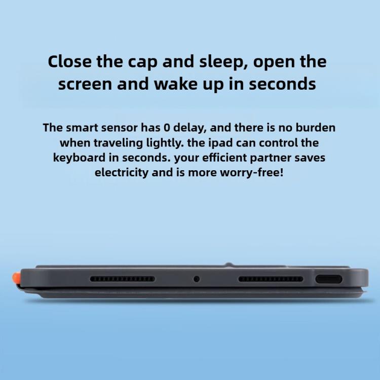 Funda magnética con teclado y control para iPad 2022