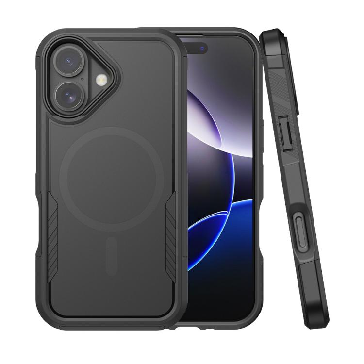 Funda Kalebol 2 en 1 mate MagSafe a prueba de golpes para iPhone 17