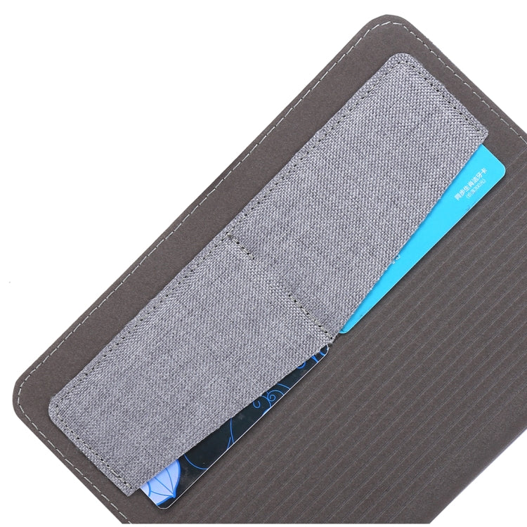 Funda para iPad Mini 4/3/2/1 Cuero Pu Tapa Horizontal Tela Teature Soporte Ranuras Tarjetas (Azul Profundo)
