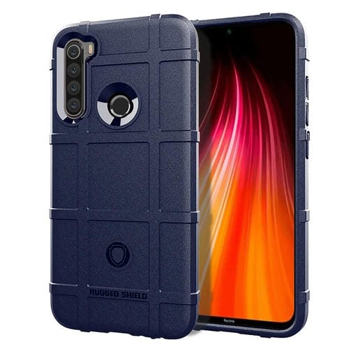 Para Xiaomi Redmi Note 8T Funda de TPU a Prueba de Golpes de Cobertura Total (Azul)