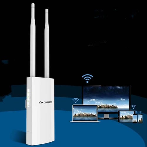 Enrutador AP Cobertura Inalámbrica Alta Potencia para Exteriores Comfast Ew72 1200 Mbps (Enchufe de EE.UU)
