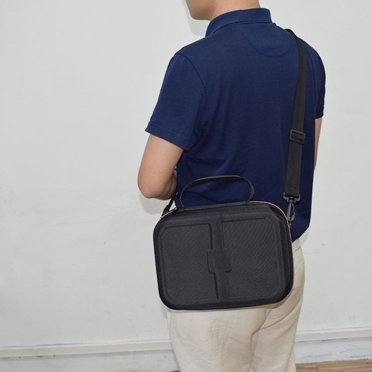 01145 Máquina de Juego Accesorios Completos Bolsa de Almacenamiento Hand Hand Hander Caja Duro para El Interruptor de Nintendo (Negro sin Logo) - MOVILSTORE