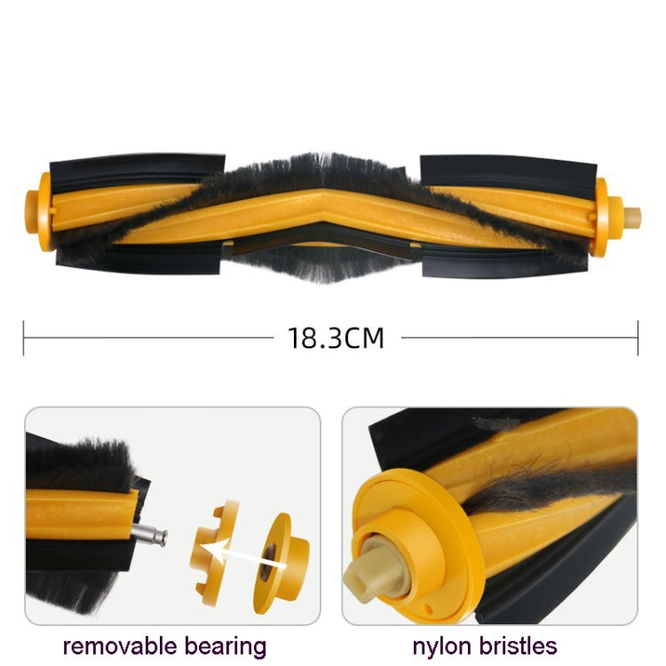 1 Cubierta de Cepillo Principal para Accesorios de Aspiradora Ecovacs Ozmo 950 920 T5 Dx55 Dj65 - MOVILSTORE