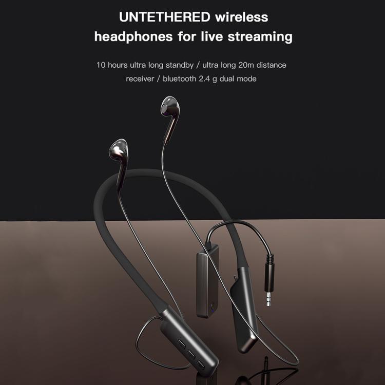 Auriculares inalámbricos para colgar en el cuello M001A Bluetooth 5.1 / 2.4G modo dual