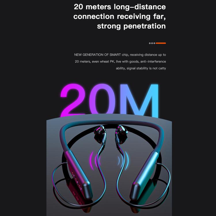 Auriculares inalámbricos para colgar en el cuello M001A Bluetooth 5.1 / 2.4G modo dual