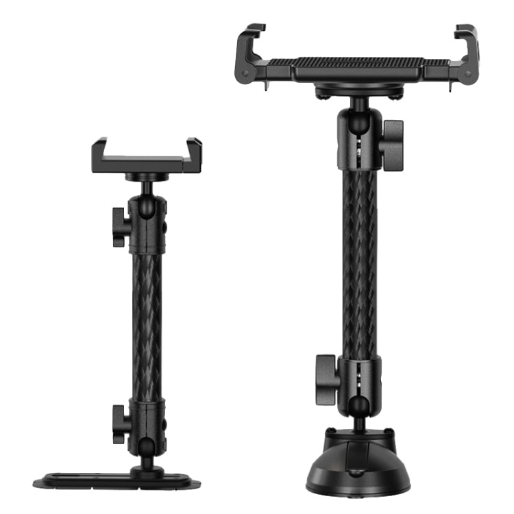 Brazo de Extensión para Soporte de Teléfono de Automóvil con Articulación Doble y Ajuste Giratorio, Soporte de Fibra de Carbono, Varilla de Conexión, Modelo: 140mm para Cabezal Esférico de 20mm