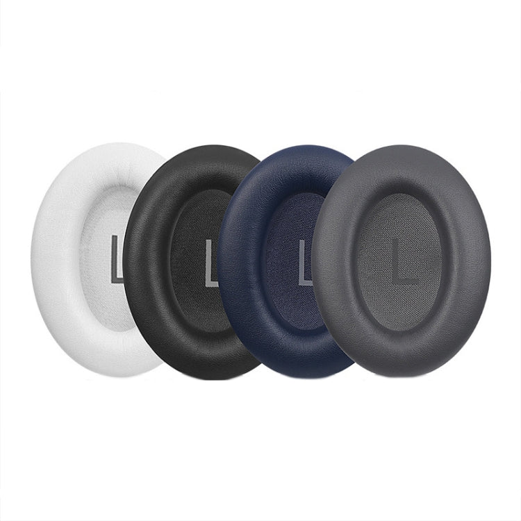 Orejeras de cuero para auriculares Bose Qc45 con esponja (Azul Cristal) (1 Par)
