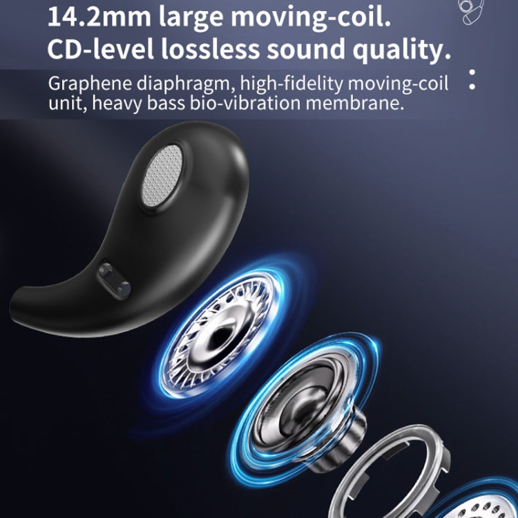 Auriculares Bluetooth Ows con Orejas Colgantes Abiertos y Cómodos (Blancos)
