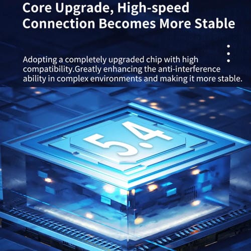 Auriculares Bluetooth Ows Con Orejas Colgantes Abiertos Cómodos (Piel)