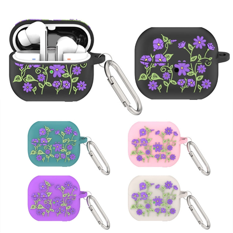 Funda Protectora Silicona para Auriculares Bluetooth Samsung Galaxy Buds 3/3 Pro L11 (Negra)