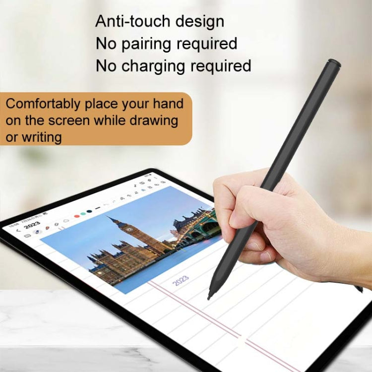 Lápiz Óptico EMR D-003 Sensible a la Presión 4096 + 5 Puntas de Fieltro + Clip para Bolígrafo