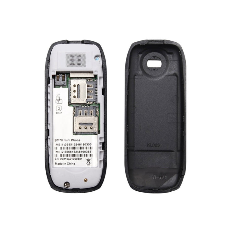 Mini Auricular Bluetooth BM70 Doble Sim Personalizado (Negro)