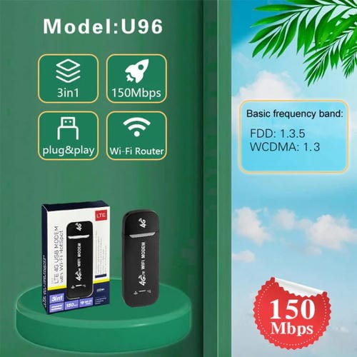 Tarjeta de Internet Inalámbrica 4G LTE Router WIFI Móvil para Automóvil (Gris Blanco)