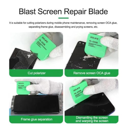 Multi-Purpose Magnetic Spatula Relife RL-023B LCD Screen Degumming and Glass Cleaning