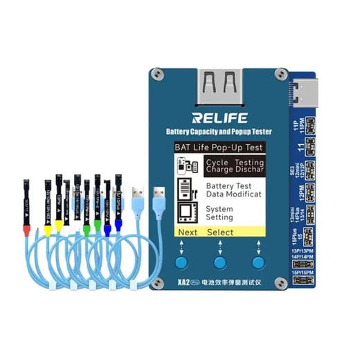 Battery Status Tester Relife Xa2 Pro Efficiency Control Wireless without Popup Window