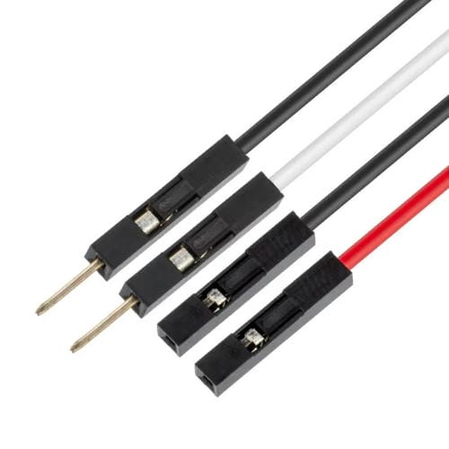 Cable Adaptador Extensión Prueba RF RG316 BNC Macho a Doble Dupont Hembra (1 m)
