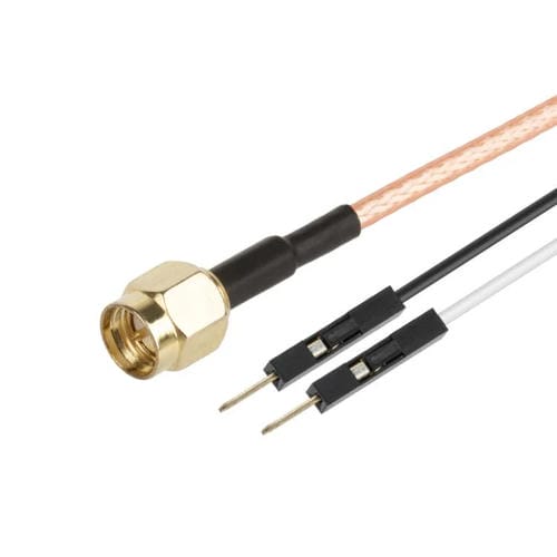 Cable Adaptador de Extensión de Prueba RF RG316 SMA Macho a Doble Dupont Macho 0,3 m