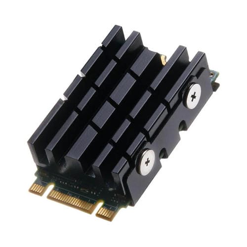 Disipador de Calor de Aluminio Finalcool para Unidad de Estado Sólido SSD M.2 2242 (Negro)