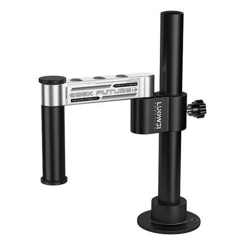 Luowei GK01 Mikroskop Kurzer Arm 32mm mit Universellem Metall-Schwenkarm Stapelbarer 360° Fester Ständer Reparatur Inspektion Einzelarm