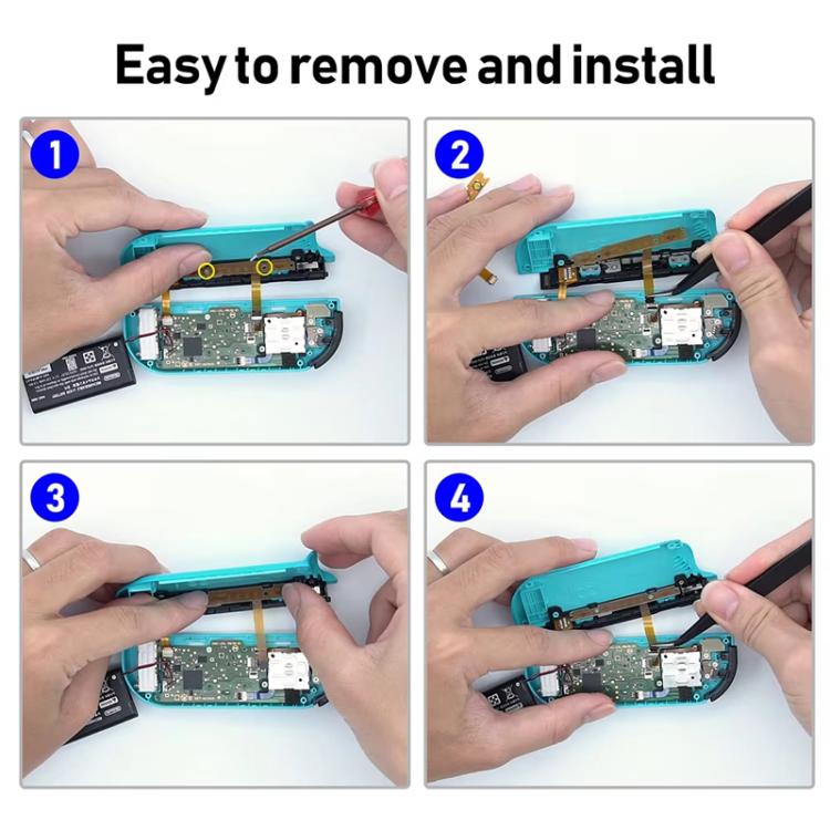 Repair Cable Buttons Joy-Con Nintendo Switch 3 Units ZL ZR L