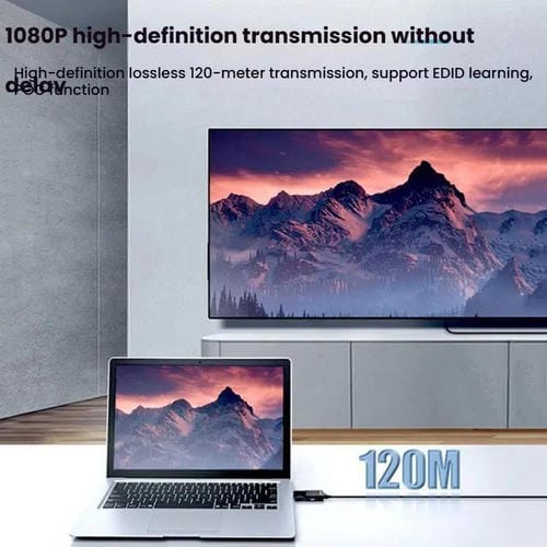 Minitransmisor de Vídeo HD Pway Dt258 Compatible con HDMI 120 M 1080P