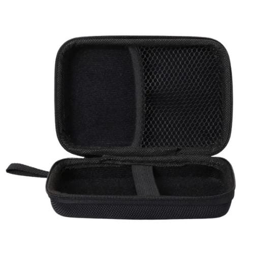 Bolsa de EVA para Disco Duro Portátil con Cremallera a Prueba de Caídas para Guardar Accesorios y Herramientas (Negra)