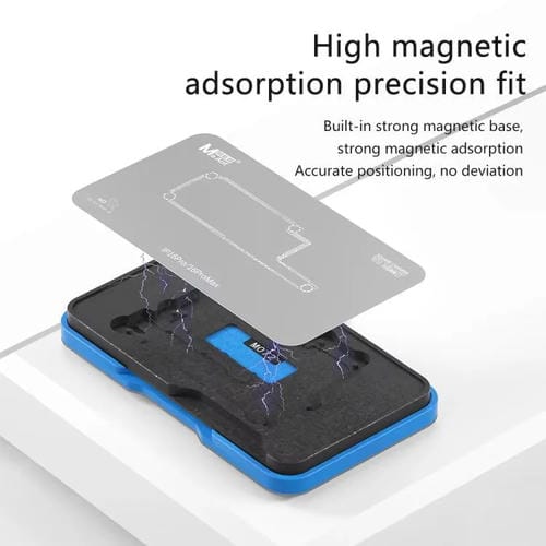 Station de Soudage de Couche Intermédiaire Maant M072 19 en 1 Réparation de Téléphones Portables avec Maille de Soudage de Niveau Moyen Apple iPhone 11-16