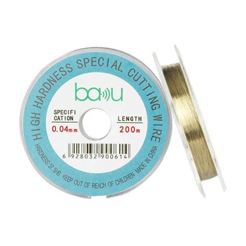 Bildschirm-Trenndraht aus Kohlenstoffstahl BAKU 0,04mm 200 m Reparatur von LCD-Bildschirmen von Smartphones und Tablets