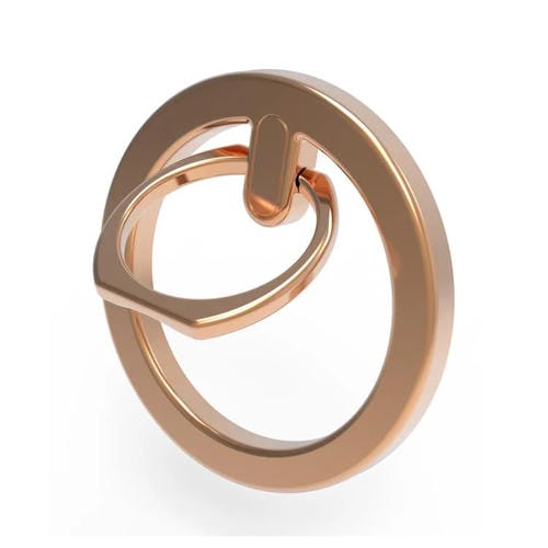Soporte magnético de succión MagSafe AhaStyle WG82 con anillo de aleación de zinc (oro rosa)
