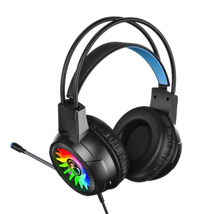 Auriculares iMICE HD-490 con cable 3,5 mm micrófono luz de colores para juegos y deportes electrónicos