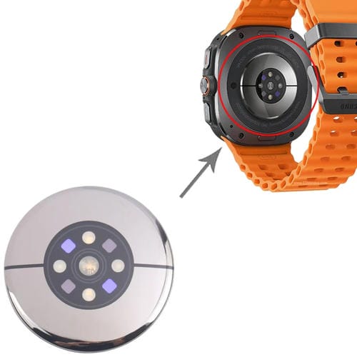 Tampa Traseira de Vidro Samsung Galaxy Watch 7 40mm SM-L300 com Frequência Cardíaca