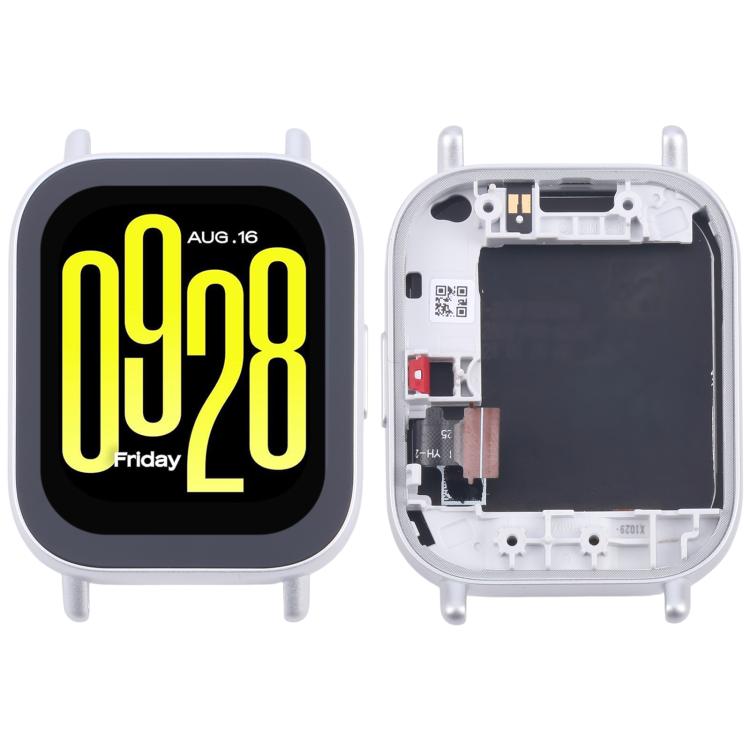 Ecrã Completo com Moldura Xiaomi Redmi Watch 5 Active (Prateado) Original