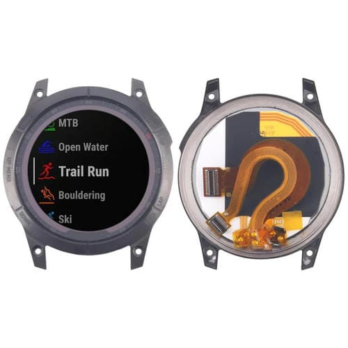 Pantalla Completa Garmin Fenix 7 con Marco (Negro)
