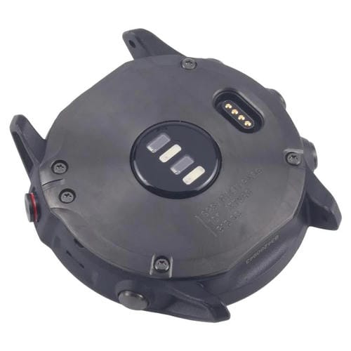 Rückseitiges Gehäuseabdeckung Garmin Fenix 6x (Schwarz)