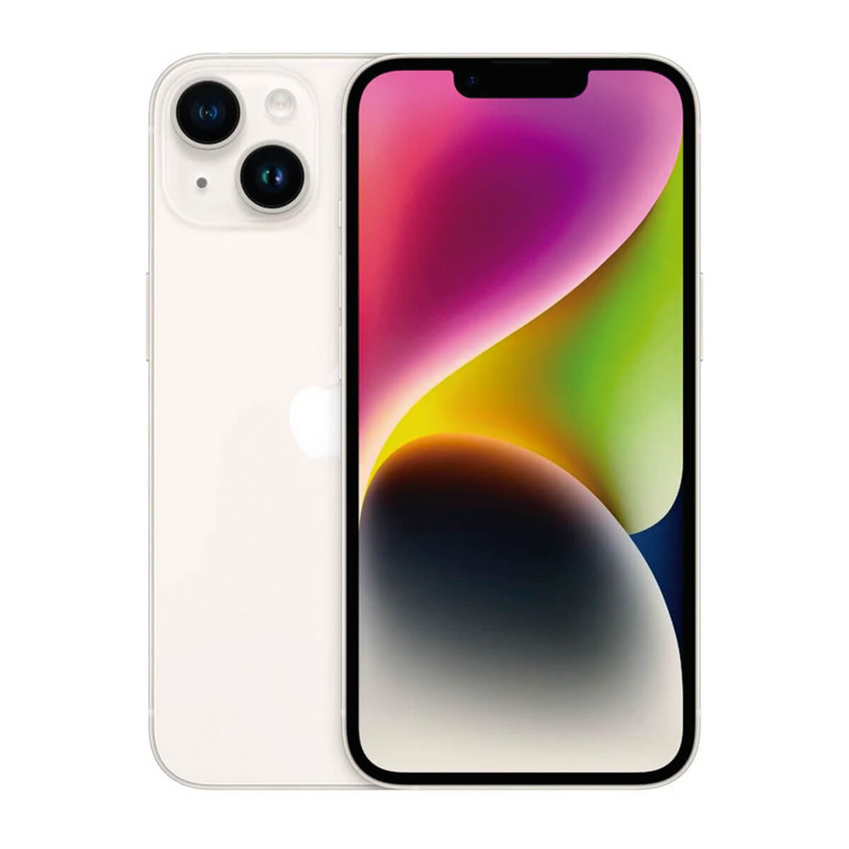 Apple iPhone 14 256GB Blanco Estrella (Starlight White) Mpw43Ql/A - MOVILSTORE