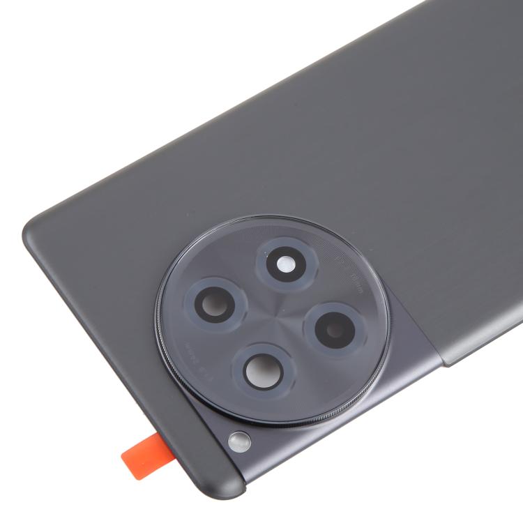 Back Cover with Camera Lens Cover OnePlus 12R (Black)