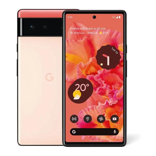Google Pixel 6 5G 8GB/128GB Rosa (Kinda Coral) GB7N6 - MOVILSTORE